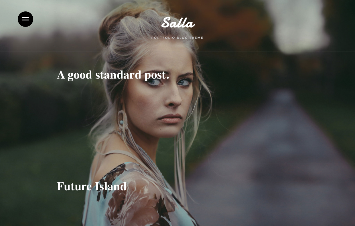 Salla | Portfolio Blog Theme 