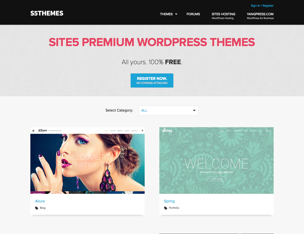 Site5 Free Premium WordPress Themes
