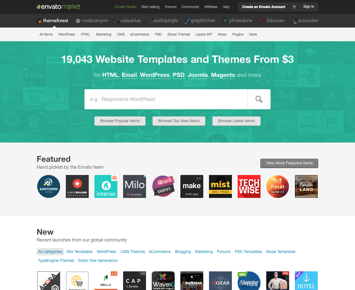 Website Templates | WordPress Themes | ThemeForest