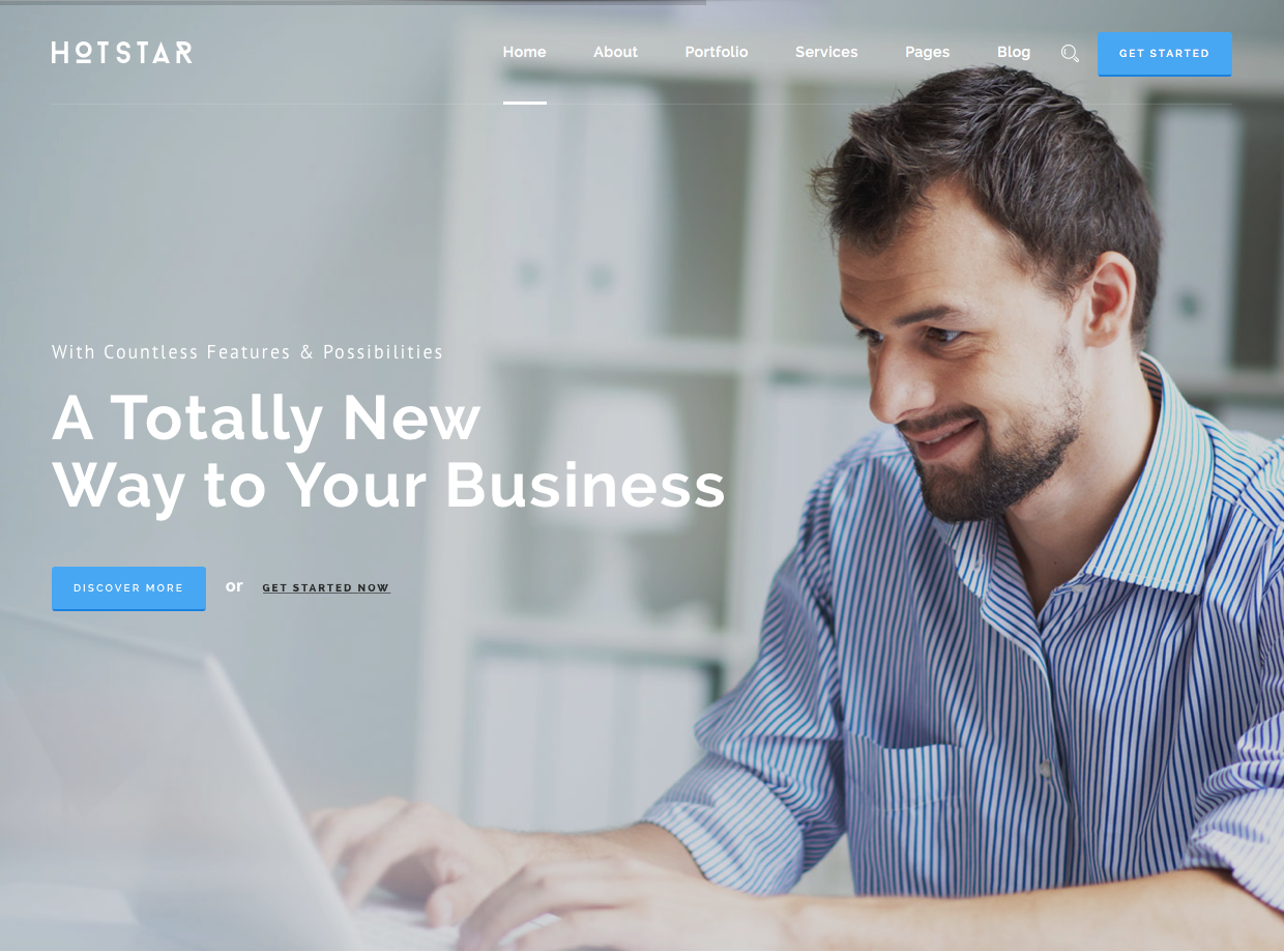 HotStar | WordPress Business Theme
