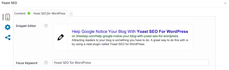 Yoast SEO for WordPress